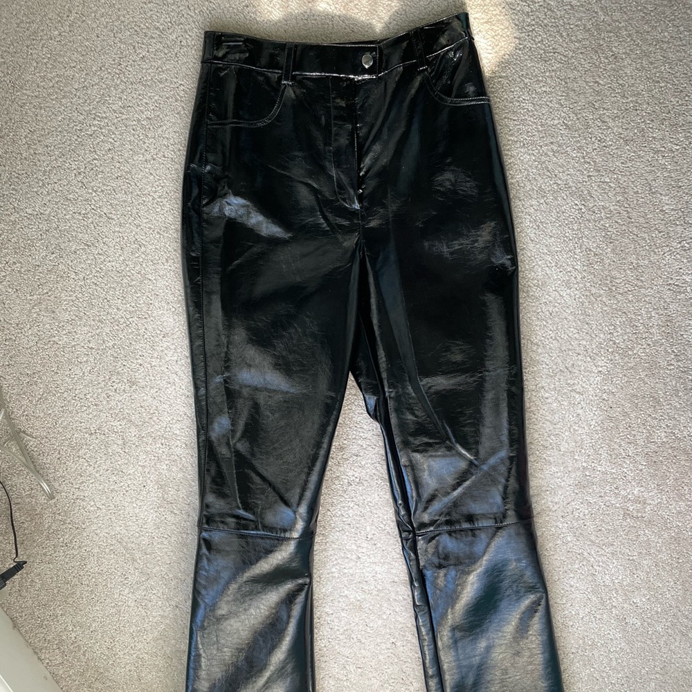 TopShop leather pants